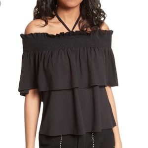 New with tags! Black Rebecca Minkoff Top